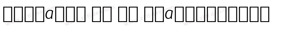 Normande It BT Italic字体转换